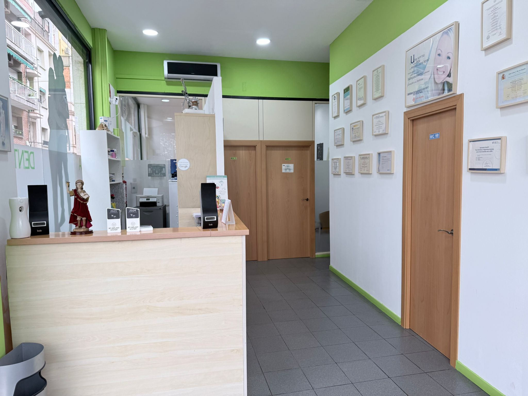 imagen clinica recepción